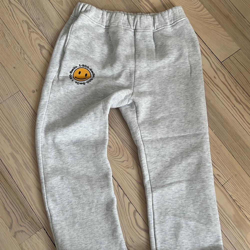 Grey sweatpants